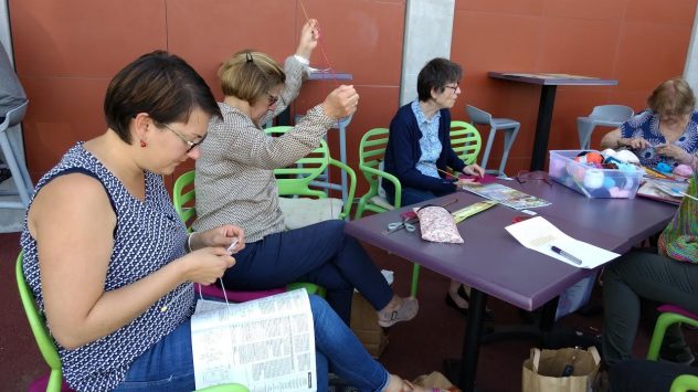 Dax atelier tricot et soleil 15 mai 2017