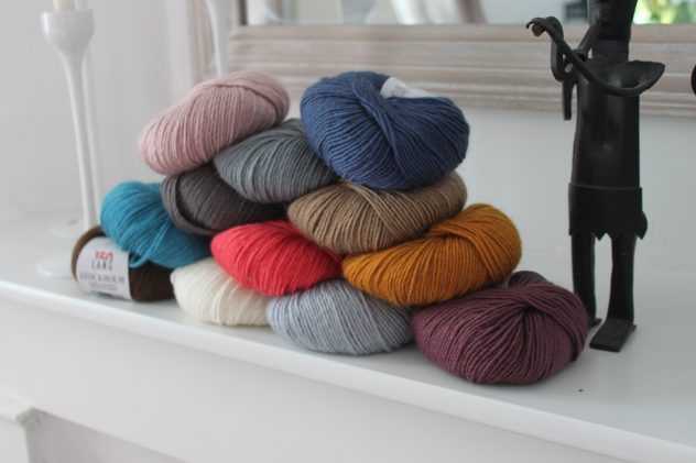Coloris de la gamme Stockholm de Lang Yarns