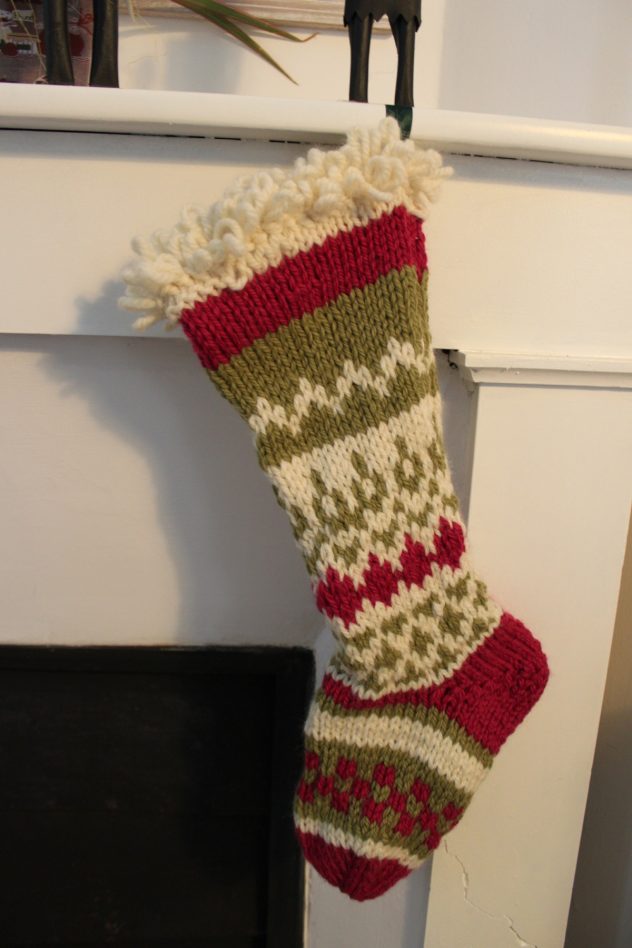 tutoriel tricot gratuit chaussettes de noel pour tricoteuse confirmée