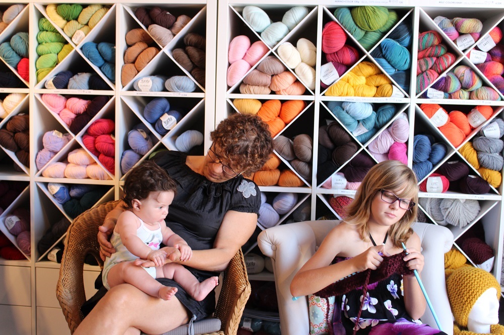 AA- atelier tricot dans les Landes pour les petites et pour les grandes